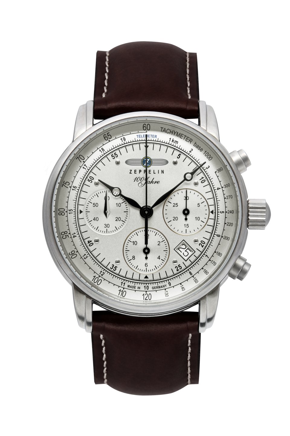 HAU, Zeppelin 100J. Chronometer Automatik Sellita SW510