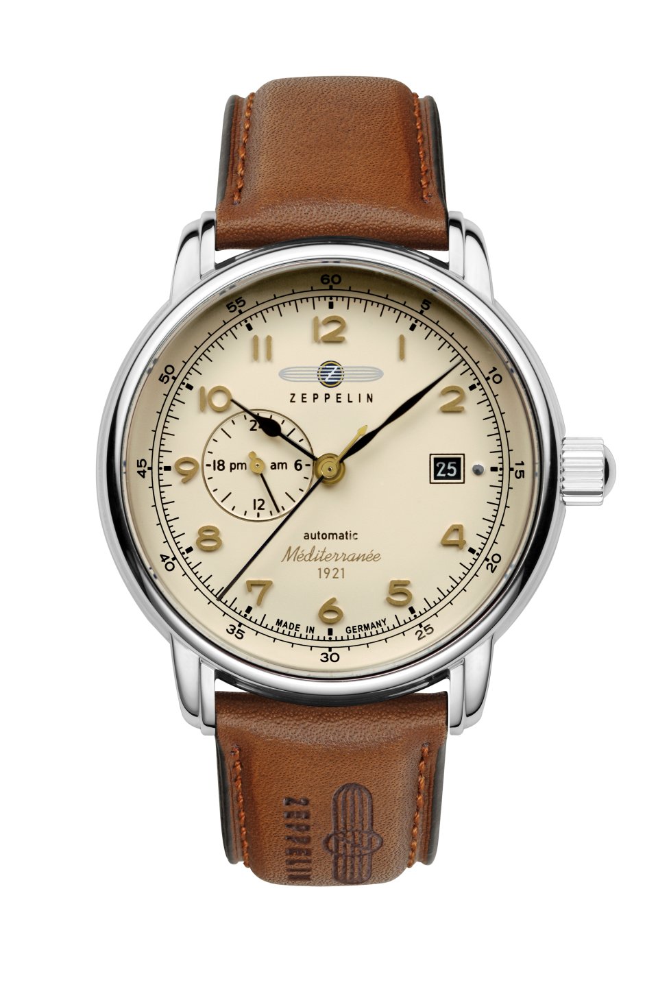 HAU, Zeppelin 100 Jahre Méditerranée Automatic Cal. 8217