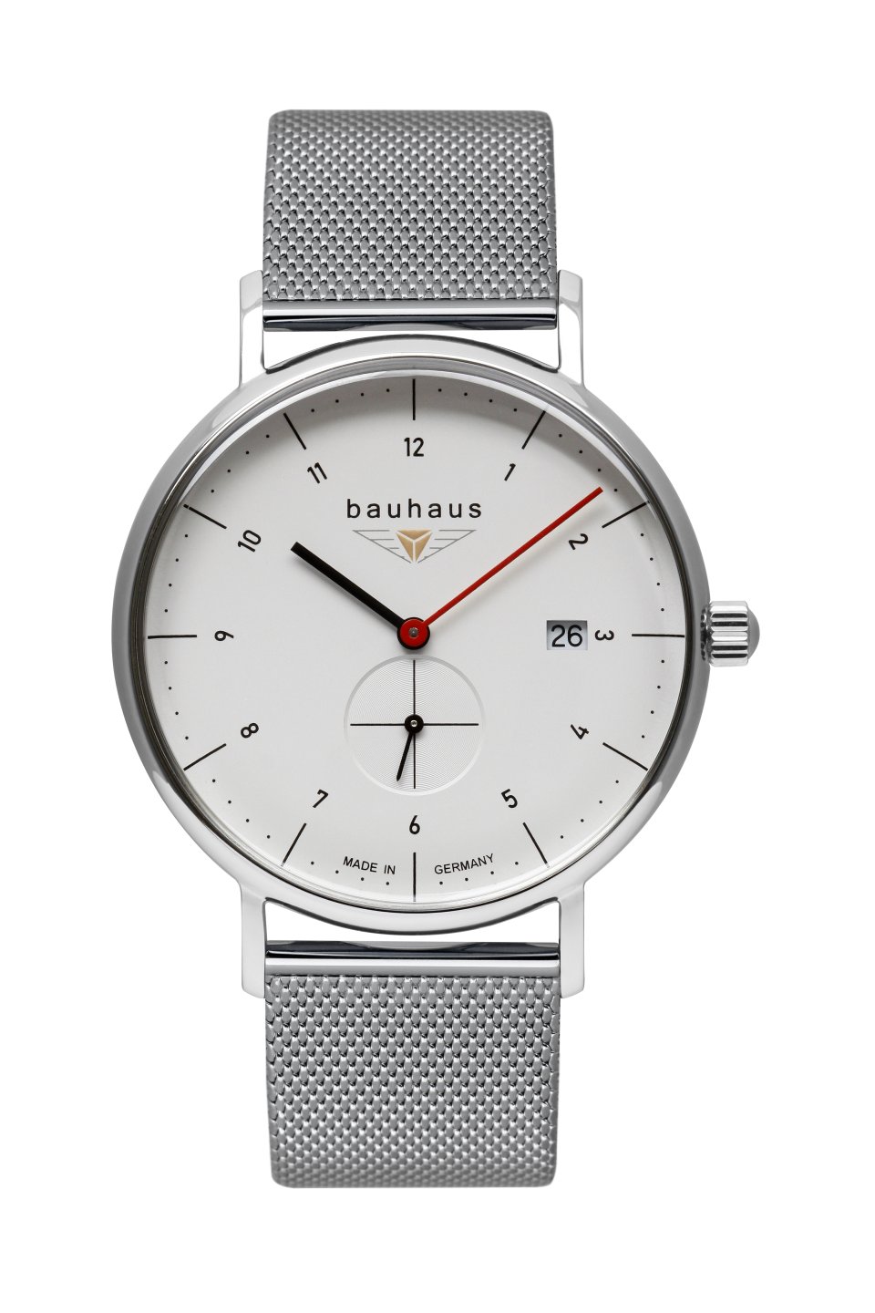 HAU, Bauhaus Quarz kl.Sekunde MB