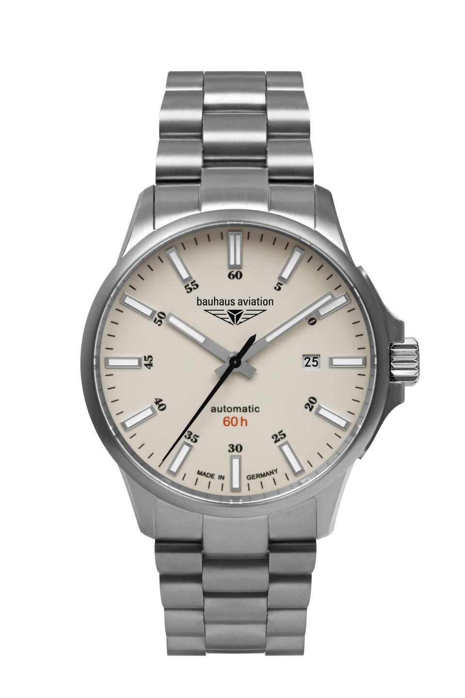HAU, Bauhaus Aviation Automatik 60 h Cal. 8315 Ti-MB