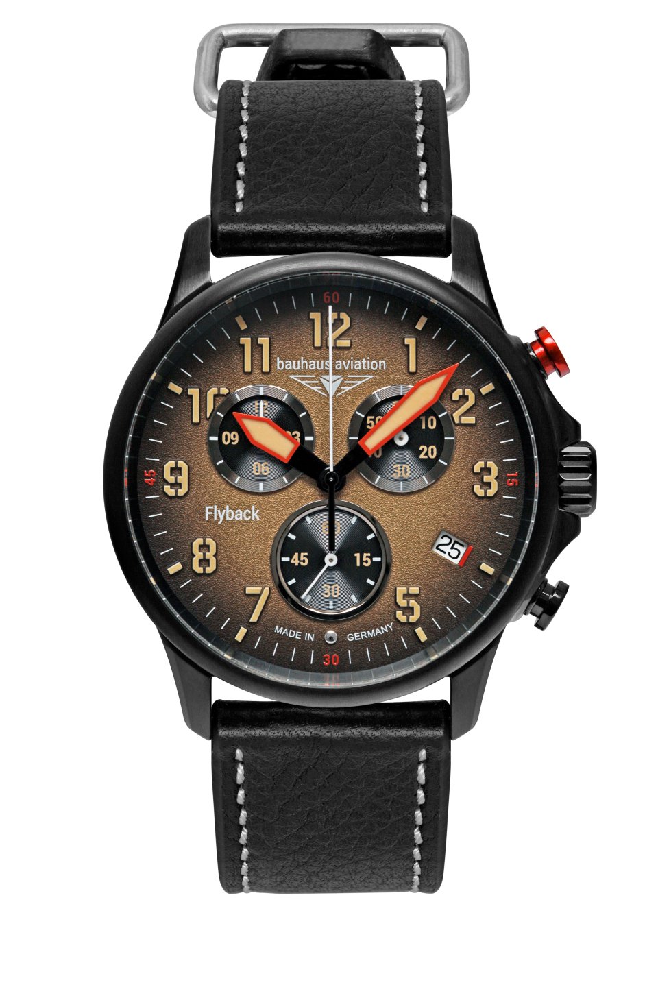 HAU, Bauhaus Aviation Chronograph Flyback ETA G10.212 AN