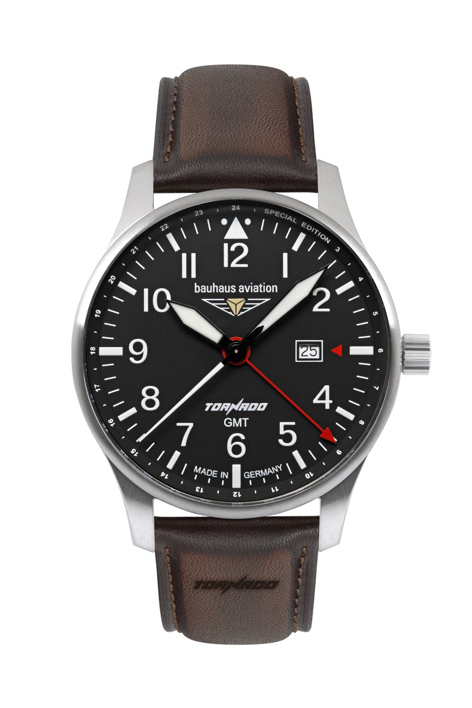 HAU, Bauhaus Aviation GMT Ronda 505.24 black
