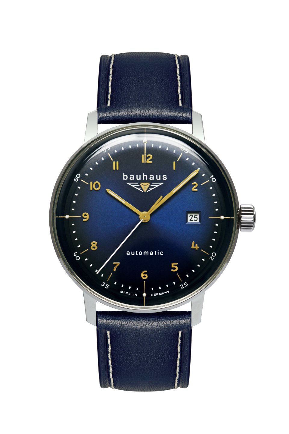 HAU, Bauhaus Automatik Cal. 8215 blue