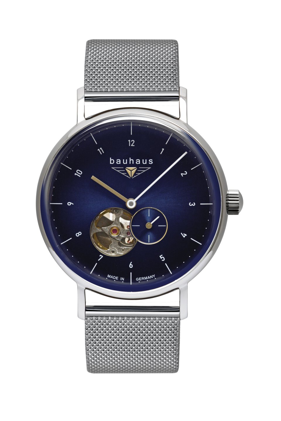 HAU, Bauhaus Automatik kleine Sekunde open Balance MB