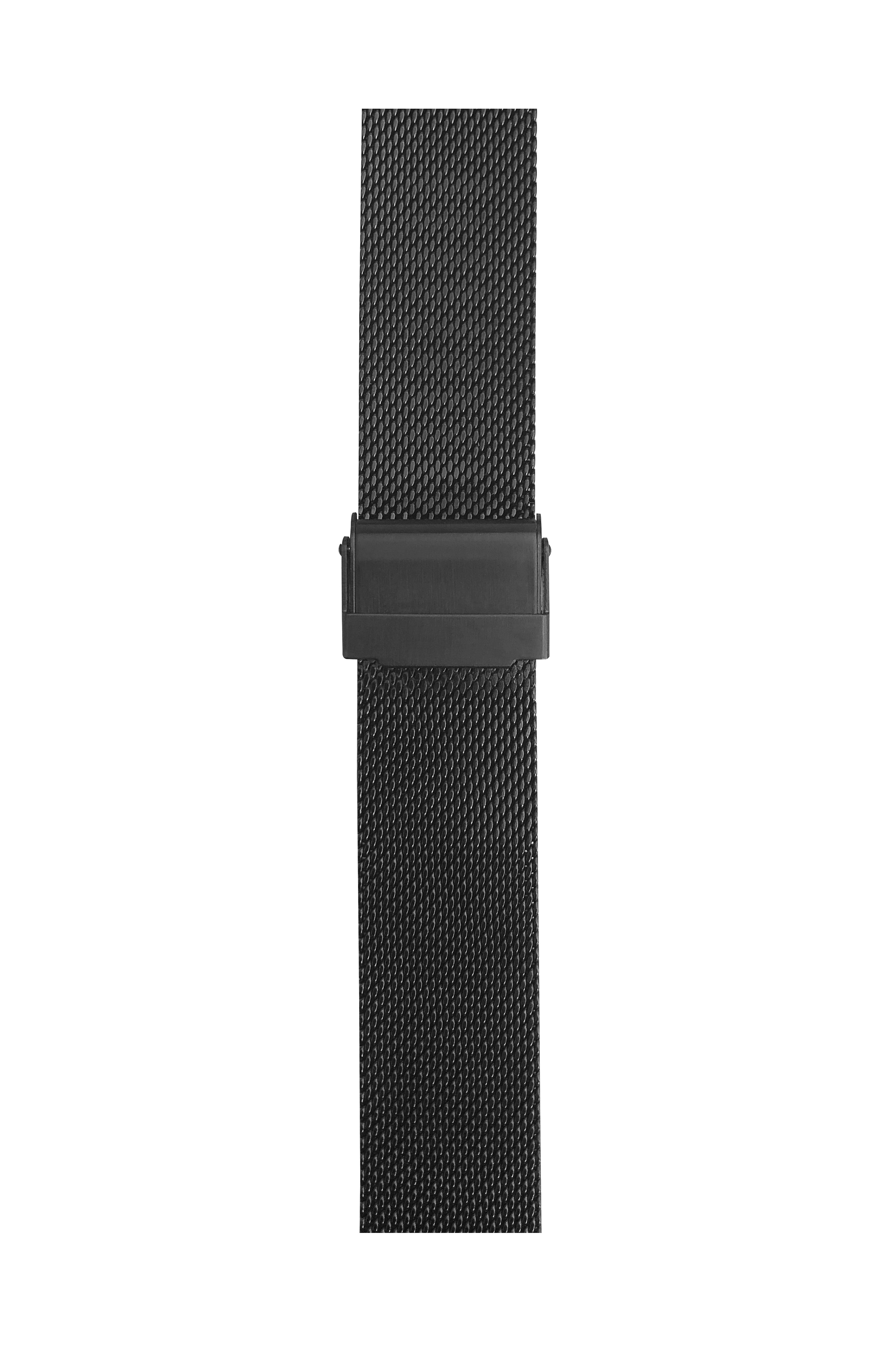 MB RI/BR Milanaise fein 60-S20 schwarz PVD