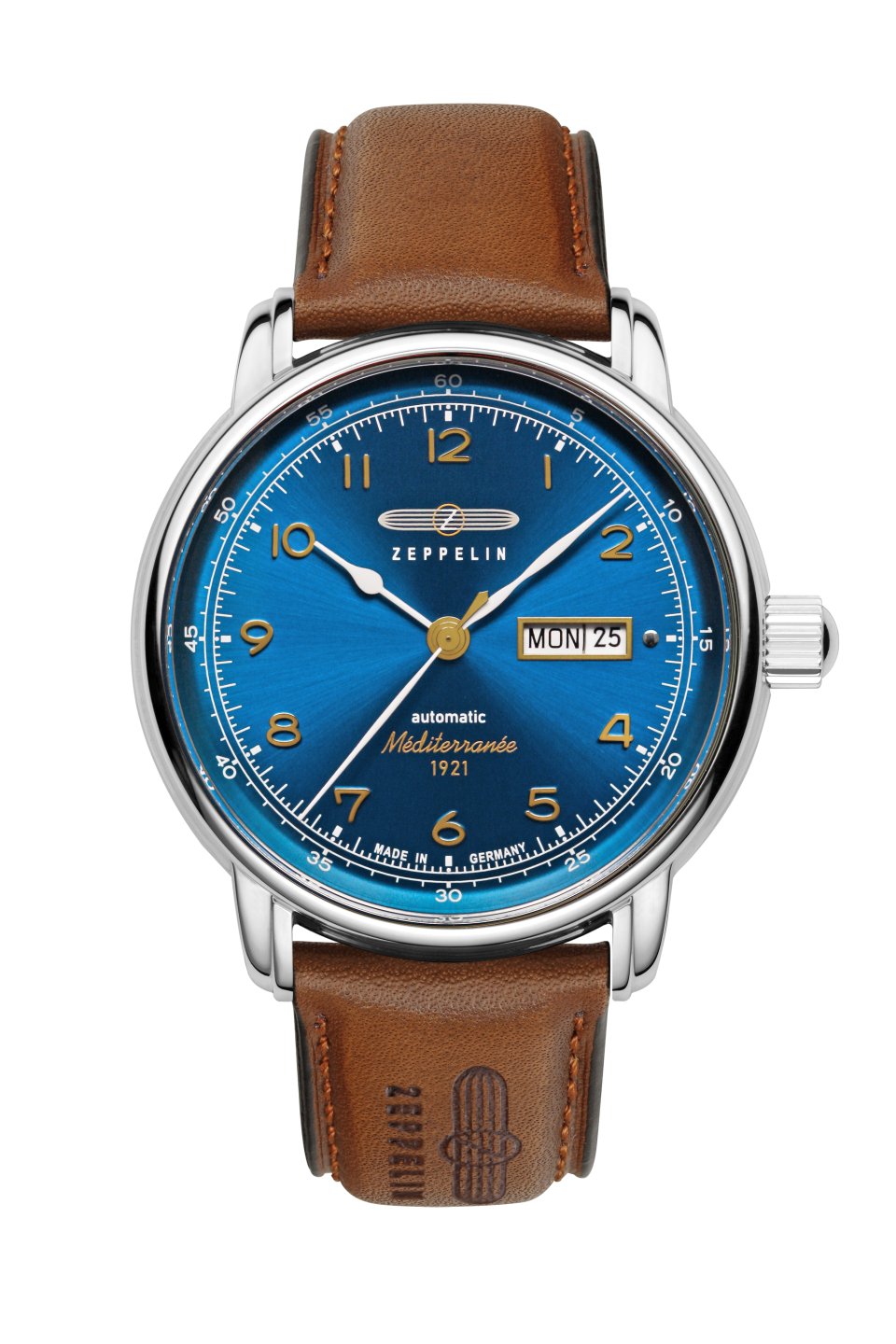 HAU, Zeppelin 100 Jahre Méditerranée Automatic Cal. 8205