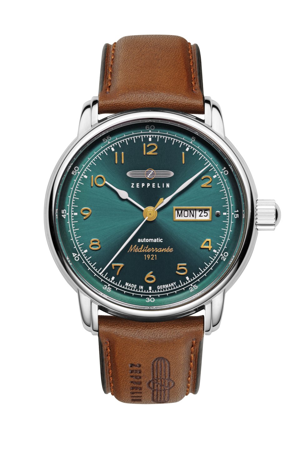 HAU, Zeppelin 100 Jahre Méditerranée Automatic Cal. 8205