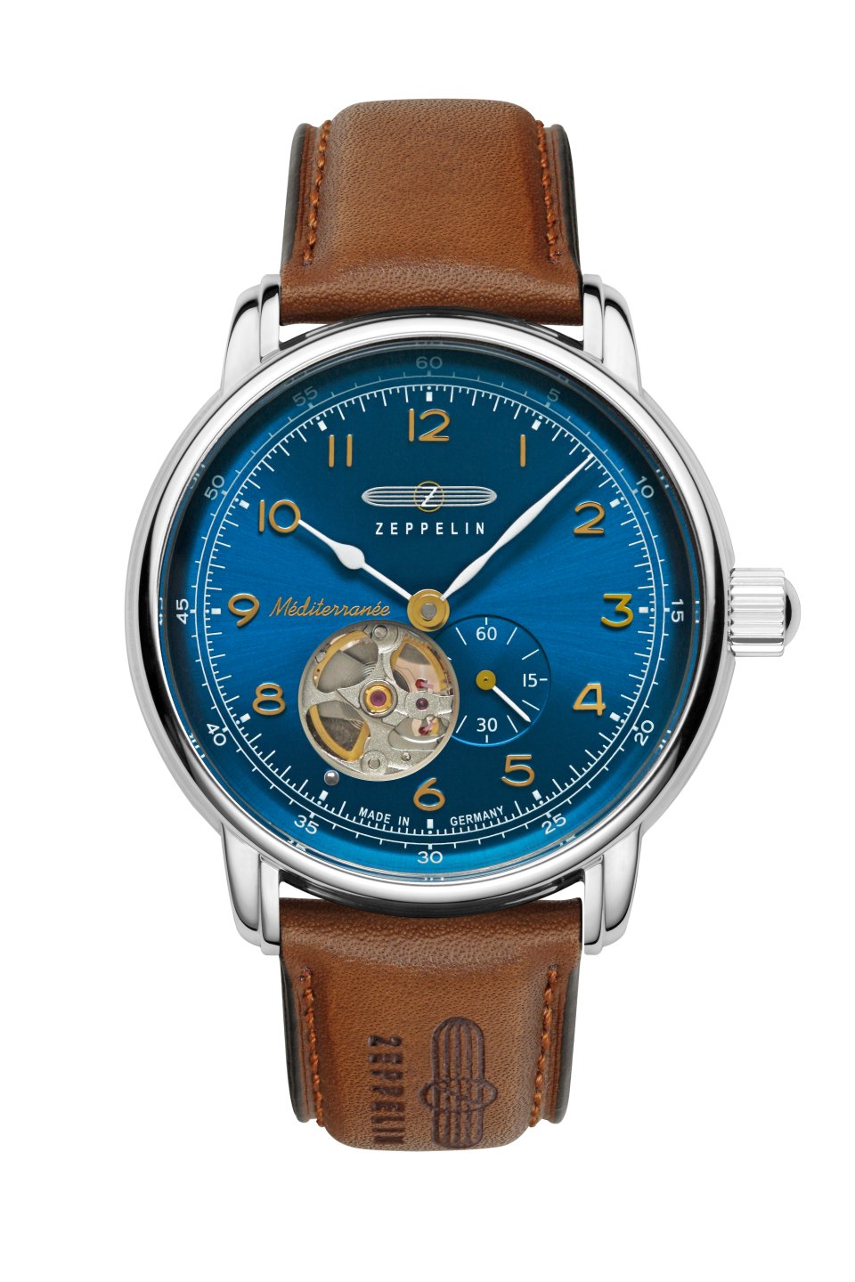 HAU, Zeppelin 100 Jahre Méditerranée Automatic Cal. 82S5 