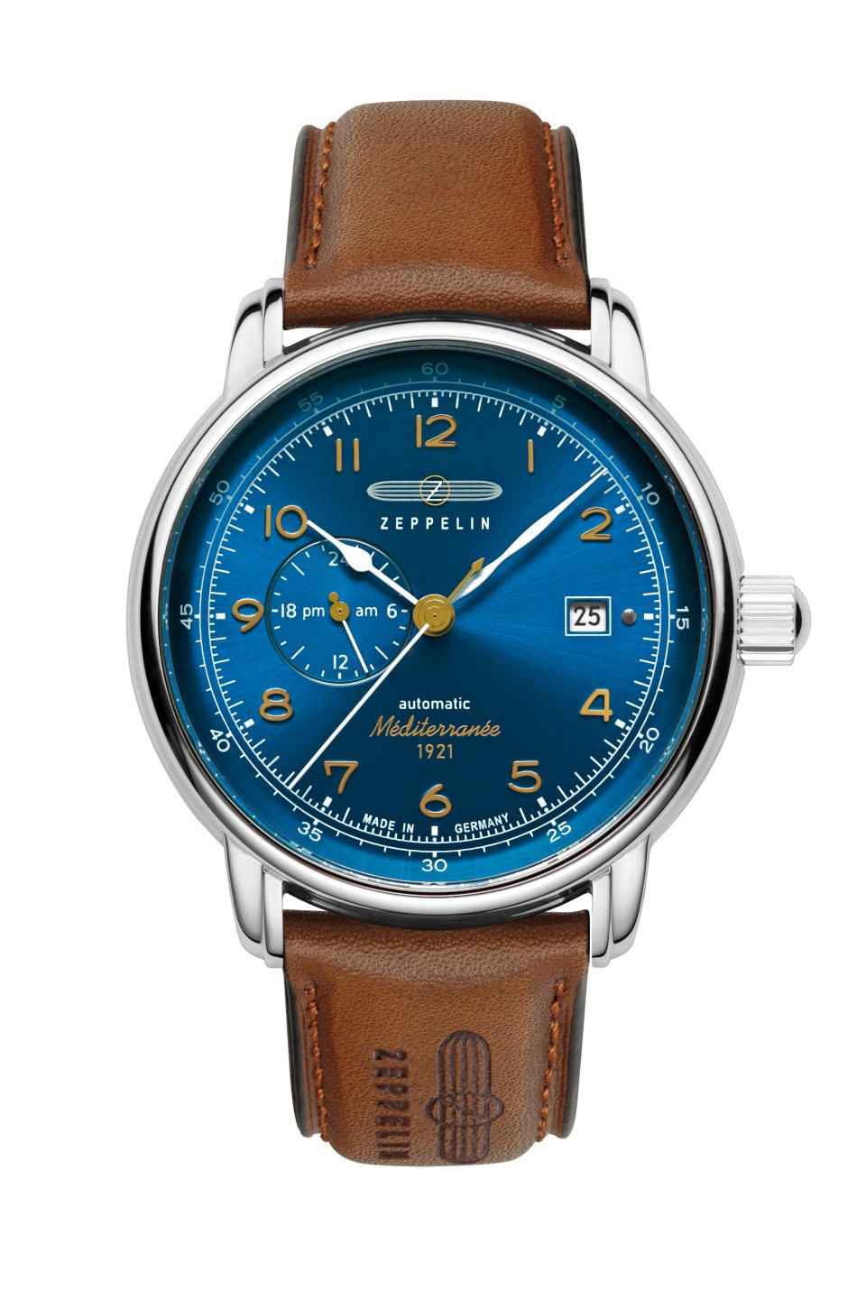 HAU, Zeppelin 100 Jahre Méditerranée Automatic Cal. 8217