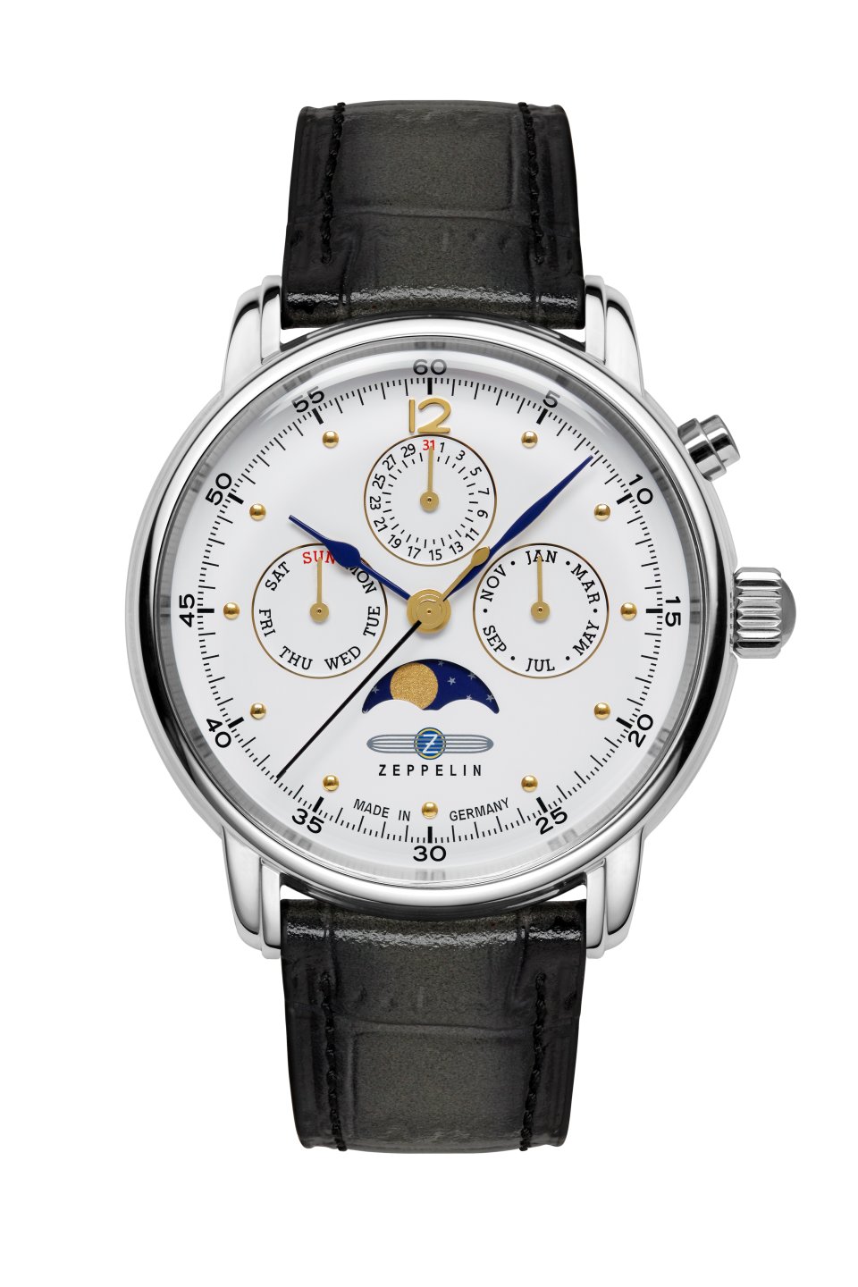 HAU, Zeppelin Barcelona Moonphase 6P00