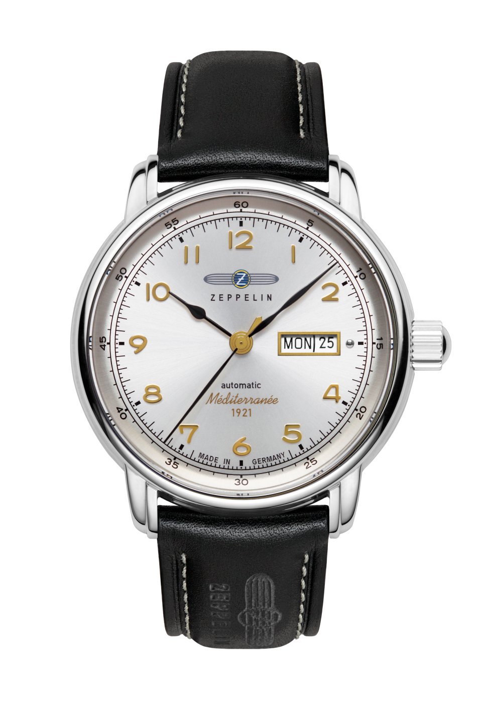 HAU, Zeppelin 100 Jahre Méditerranée Automatic Cal. 8205